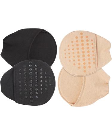 6 Pairs Seamless Invisible Forefoot Pad Half Socks - Cushioned Toe Topper Liner for Comfort | International Shipping - Buy Online on GoSupps.com