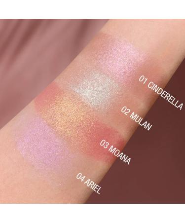 TINTARK Chubby Cream Highlighter Stick - Glitter Eyeshadow & Face Makeup | Ariel - Purple - Buy Online on GoSupps.com