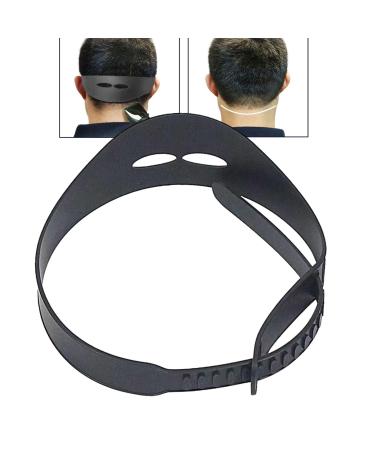 Hair Trimming Guide Silicone Head Band Haircut Tool Curved Haircut Guide Creating Skin Fade Guidelines Hair Cutting Guide Tool Hair Clippers Lead Art Haircuts Precision Confidence Black