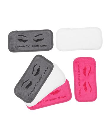 MAGICLULU 6pi ces Lot De Coussinets Frontaux Pour Pose Extensions De Cils Doux R utilisable Facile Nettoyer Pour Soins Esth tiques 1 unit (Lot de 1) couleur assortie