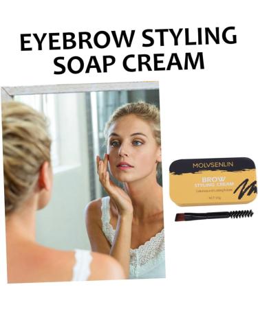 PLAFOPE 2 Pcs Eyebrow Styling Cream Brow Wax Eyebrow Soap Eyebrow Shaping Wax Lip Gloss Kit Wax Stick - Buy Online on GoSupps.com