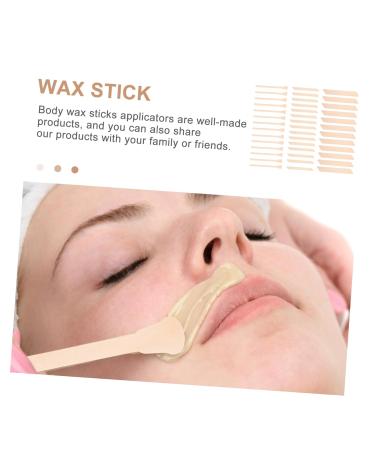 HAPINARY 150pcs Wax Sticks for Hair Removal | Irregular Wooden Spatula Applicator for Women - Buy Online on GoSupps.com