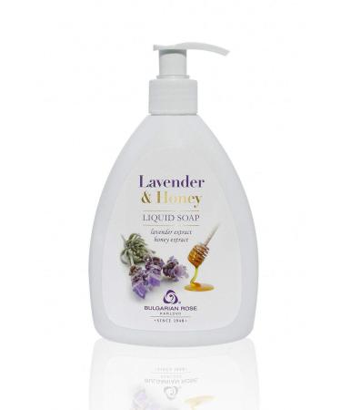 BULGARIAN ROSE KARLOVO Liquid soap with Bulgarian rose lavender and honey 290 ml