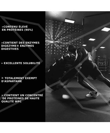 AMIX Predator Protein - Powder for Increasing Muscle Mass - Whey Protein with Digestive Enzymes Amino Acids BCAA and L-Glutamine - Aspartame Free - Chocolate Flavor - 2kg - Buy Online on GoSupps.com