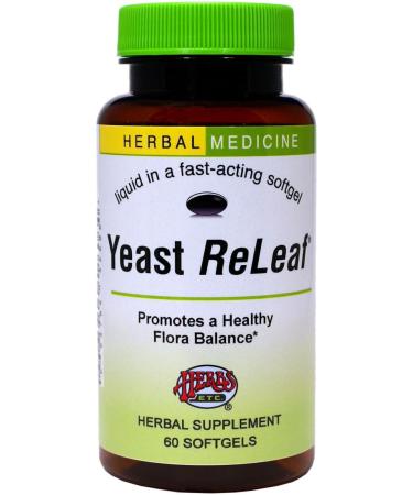 Herbs Etc Yeast Releaf 60 Capsules - Natural Relief for Yeast Infections - Buy Online on GoSupps.com