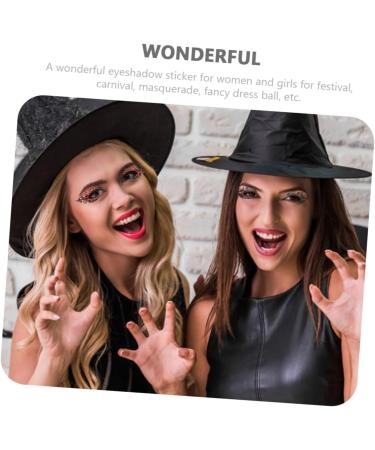  MERRYHAPY MERRYHAPY 10 Pairs Eye Liner Eyeshadow Stickers Decor Eye Makeup Sticker Eyeshadow Stickers Eyeliner Decal Festival Clothes Glue Girl - Buy Online on GoSupps.com