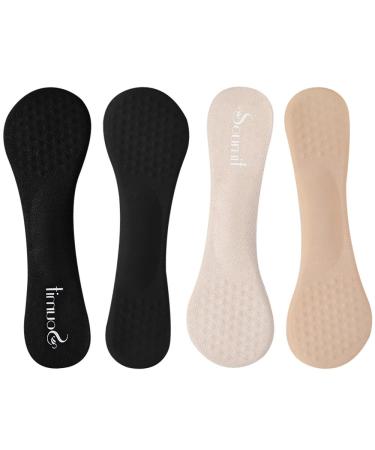 Soumit Insoles for Women  2 Pairs Arch Support Insoles for Women  Self-Adhesive Gel Insoles  Heel Pads for High Heels Sandals