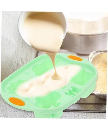 MAGICLULU Cookie Molds 3pcs Baking Tools Baby Silica Gel Flexible Decorate Milk Container 15X12X3cmx3pcs Greenx3pcs - Buy Online on GoSupps.com