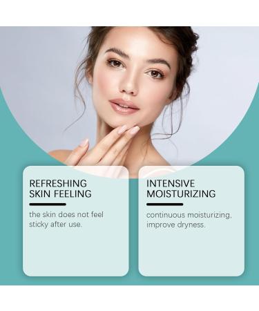  YOENBG Anti-aging hydrating serum for women - Liquid solution with vitamin C and hyaluronic acid to reduce wrinkles brighten skin tone and plump skin (3) - Buy Online on GoSupps.com