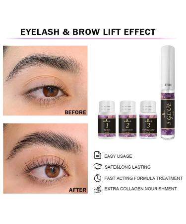 Ultimate 4 in 1 Lash Lift & Brow Lamination Kit - Professional Eyelash Perm Kit for Home & Salon | Lasts 8 Weeks - Buy Online on GoSupps.com