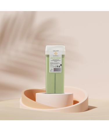 Guill Avocado Wax Gold 100ml - Professional Quality Hair Removal for Sensitive Skin Legs & Body 24 Wax Strips - Buy Online on GoSupps.com