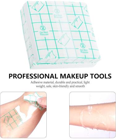 Beavorty Palette de Maquillage Jetable pour Main 100 Pi ces 7x7 Cm Film Pu Imperm able Plaques Adh sives pour M lange Fond de Teint Blush Fard Paupi res et Vernis Couleur Al atoire - Buy Online on GoSupps.com