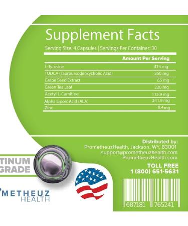 Prometheuz Restored Antioxidant Formula - 120 Veggie Capsules | Boost Your Wellness International Shipping Available - Buy Online on GoSupps.com