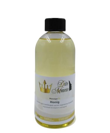 Small moments massage oil 500ml honey composition from argan almond grape seed and sunflower oil- also for professional use