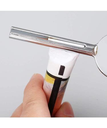 Hsthe Sea 6 pieces metal toothpaste squeezer squeeze tube stainless steel tube squeezer key roll tube creams colour squeezer tool for bathroom - Buy Online on GoSupps.com