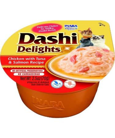 Churu Cat Dashi Delights wet food for cats (chicken with tuna and salmon)