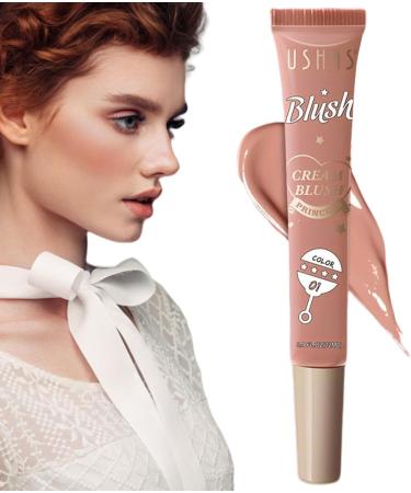 Cream Blushes for Cheeks Matte Cheek Tint Cream for Mature Skin Long Wearing Hydrating Matte Cheek Cream Blushes Natural Glow Cheeks Lips Make Up Rowces 01 - Buy Online on GoSupps.com