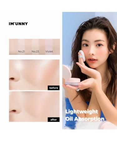 IM UNNY Velvet Loose Setting Powder - Light Tone Translucent Powder for Face Makeup 12g (No. 21 Bright Beige) - Buy Online on GoSupps.com