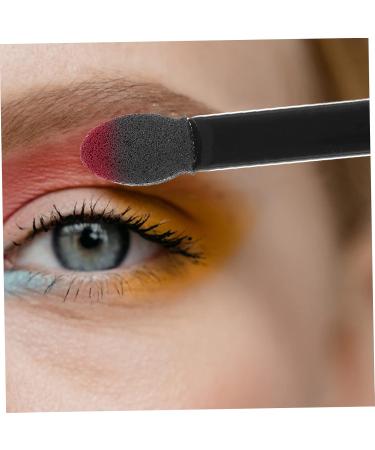 FOMIYES 50pcs Eyeshadow Sponges Eye Shadow Applicator Eye Shadow Brush Makeup Brush Miss Cleaning Brush Bulk Size 2 Black - Buy Online on GoSupps.com