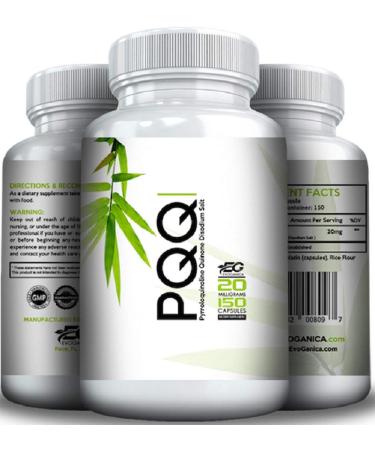 EVOGANICA PQQ (20mg x 150ct) (Pyrroloquinoline Quinone)