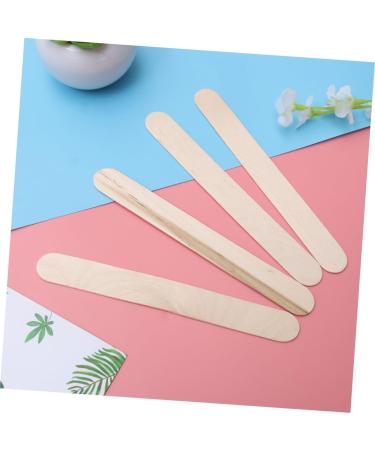 Minkissy 150 STK Wax Applicator Sticks - Wooden & Bamboo Wax Spatulas for Hair Removal | International Shipping Available - Buy Online on GoSupps.com