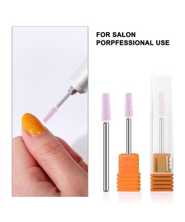 Tapered Carbide Nail Drill Bits - 2pcs Grinding Stone for Manicure and Pedicure - Buy Online on GoSupps.com