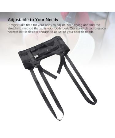 Yosoo Spinal Decompression Harness - Lumbar Traction Device for Back Pain Relief - Adjustable 38.6 to 42.9in Waist - Home Use - Buy Online on GoSupps.com