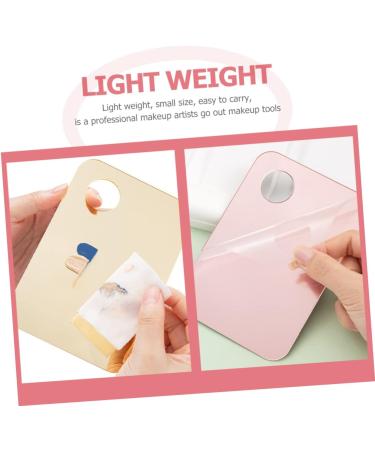 Buy Hemoton 2 Set Nail Art & Foundation Palette - Spatula Makeup Blending Tool for Manicure - Cosmetic Palette 14.8x10cm Assorted Colors - International Shipping - Buy Online on GoSupps.com