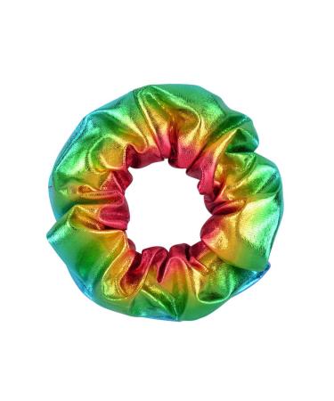 Large Hair Ties - 20pcs Shiny Metallic Rainbow Mermaid Elastic Hair Accessories for Women Girls & Kids - Buy Online on GoSupps.com