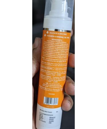 1% Hyaluronic Sunscreen Gel SPF 50 PA++++ | Ultra Light Broad Spectrum UV & Blue Light Protection - 50g - Buy Online on GoSupps.com