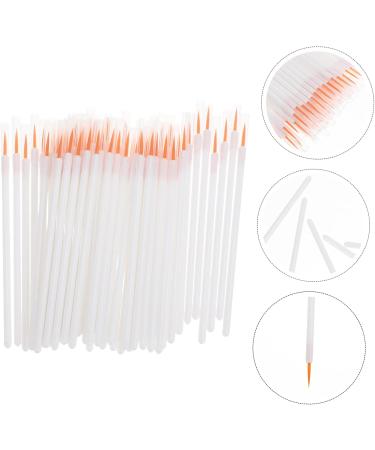 FOMIYES 200 Pcs Disposable Eyeliner Brush Liquid Eyeliner Lash Brush Tool Eyeliner Fiber Brush Tool Brush 8.5x0.3cmx2pcs Whitex2pcs - Buy Online on GoSupps.com