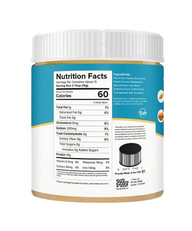 Flexible Dieting Lifestyle Vegan Protein Cookie Butter Powder - Salted Caramel 7.9oz | Dairy-Free Keto-Friendly Low Carb Sugar-Free Gluten-Free - Buy Online on GoSupps.com