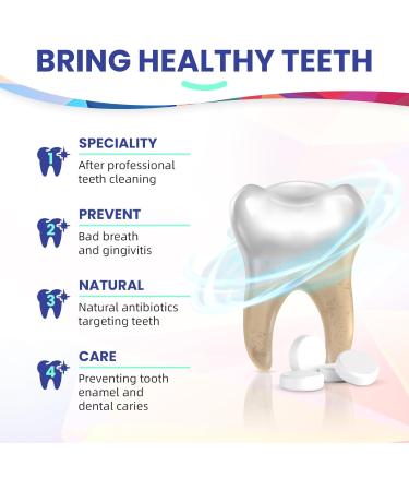 2 in 1 Nano Hydroxyapatite Toothpaste Tablets - Fluoride-Free & Eco-Friendly Travel-Friendly Natural Mint Flavor - 62 Count - Buy Online on GoSupps.com