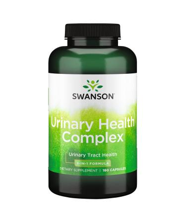 Swanson Urinary Health Complex Triple Herbal Protection Urinary Bladder Health Support 180 Capsules