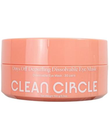 Depuffing Dissolvable Under Eye Masks - Enriched with Glucomannan and Pumpkin Seed - Combat Fatigue Reduce Puffiness and Hydrate for a Fresh Look - Under Eye Mask Patches 30 Pairs Depuffing Eye Mask