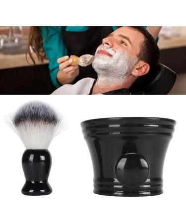 KKPLZZ 3-in-1 Beard Foam Brush & Stand Bowl | Soft Nylon | Fast Drying & Hair Residue Removal - Buy Online on GoSupps.com