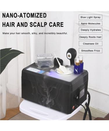Soin Capillaire Ultrasonique Micro-Brume Nano-Vapeur Revitalise Et R pare Cheveux en Profondeur Apporte Brillance Et Douceur Aux Cheveux Noirs Naturels Soin Digne d'un Salon De Beaut  - Buy Online on GoSupps.com