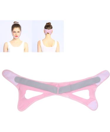 Qukaim V Face Slimming Belt V Face Slimming Belt Facial Strap Double Chin Reducer Pink - Buy Online on GoSupps.com