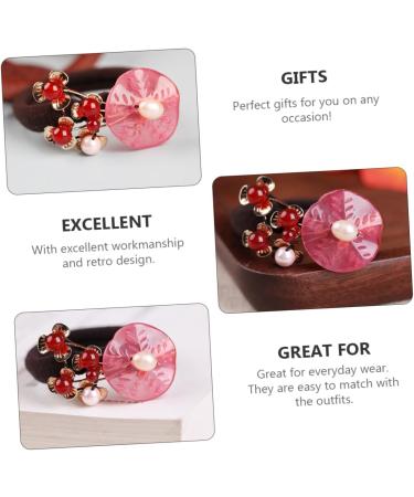 Beavorty hair tie hair toppers for women tiaras for women Agate Hair Rope women ponytail holders hair ponytail hair decorations retro decor Women Hair Ropes girl classical ribbon copper - Buy Online on GoSupps.com
