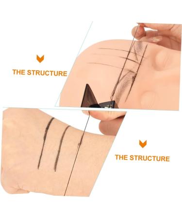 Beavorty Eyebrow Thread Tool 4pcs Eyebrow Ink Eyebrow Positioning Ruler Brow Map Line Eyebrow Mapping Line Lightness Suite - Buy Online on GoSupps.com