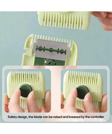 2 in 1 Hair Trimmer Hairdressing Comb Hair Trimmer Remover Home Mini Makeup Tool Durable - Buy Online on GoSupps.com