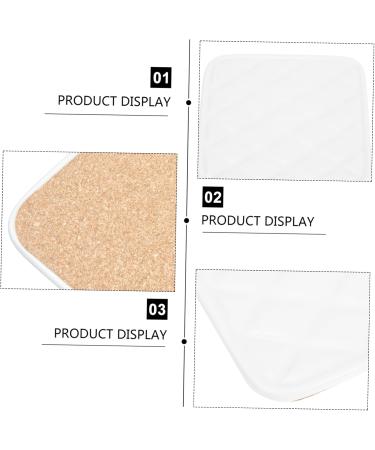  SOESFOUFU Nail Palette Oil Painting Nail Mix Nail Art Tray Cosmetic Mix Color Mixing Tray Nail Art White Foundation Ceramic Mix - Buy Online on GoSupps.com