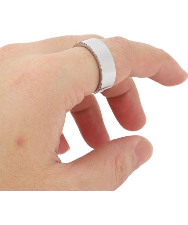 Sleep Monitoring Ring - Portable Fitness Ring for Men | Fashionable Lightweight Design | Size 20 (19.8mm Inner Diameter) - Perfect for Active Lifestyles - Buy Online on GoSupps.com