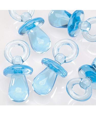 Dazu - Mini Baby Pacifier - Baby Blue-12 x 22mm - 100 pieces