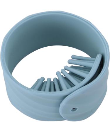 Silicone Slap Bracelet Comb Silicone Slap Hair Comb Labor Saving for Girls Women for Salon (Blue) - Buy Online on GoSupps.com