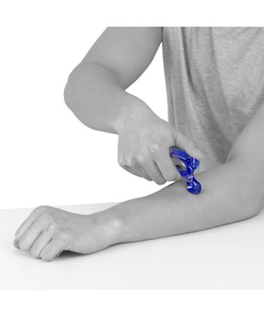 Arm Massager Knobber | Self-Massage Roller Aid | Effective Plastic Massage Tool for Relaxation - Buy Online on GoSupps.com