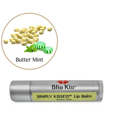 Bliss Kiss Butter Mint Intense Moisturizing Lip Balm - Hydrating & Softening Chapstick - Buy Online on GoSupps.com