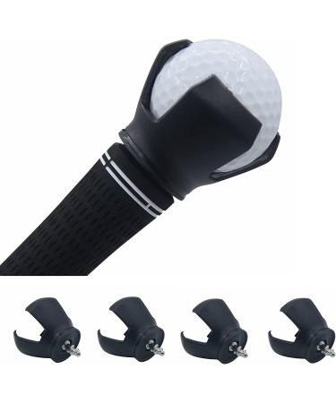 4pcs New Star Golf Ball Retriever with Putter Sucker - Golf Screw Tool for Easy Ball Pickup - Buy Online on GoSupps.com