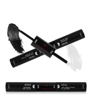 Lash Bond and Seal 5ml+5ml Individual Lashes Glue and Seal Super Strong Hold DIY Lash Extension Glue for Cluster Lashes