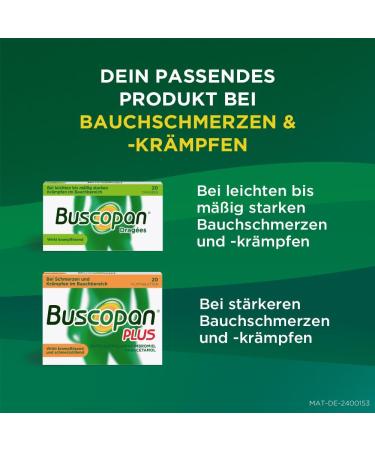 Buy Buscopan Drag es 50 Pieces | Fast Relief from Stomach Pain & Abdominal Cramps - International Shipping - Buy Online on GoSupps.com